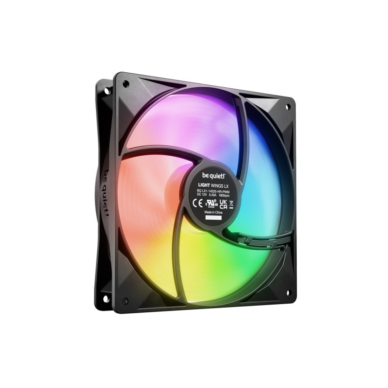 be quiet! LIGHT WINGS LX 140mm PWM high-speed Computer case Fan 14 cm Black 1 pc(s) be quiet! LIGHT WINGS LX 140mm PWM high-speed Computer case Fan 14 cm Black 1 pc(s)