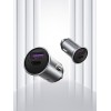 Vention Two-Port USB A+A(30+30) Car Charger Gray Mini Style Aluminium Alloy Type
