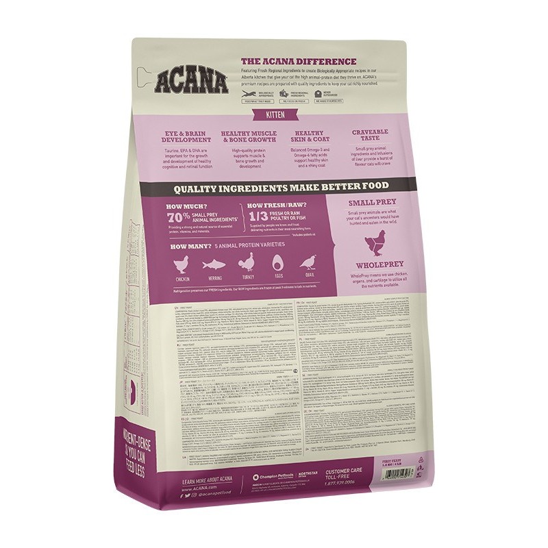 ACANA First Feast - dry cat food - 1.8 kg ACANA First Feast - dry cat food - 1.8 kg