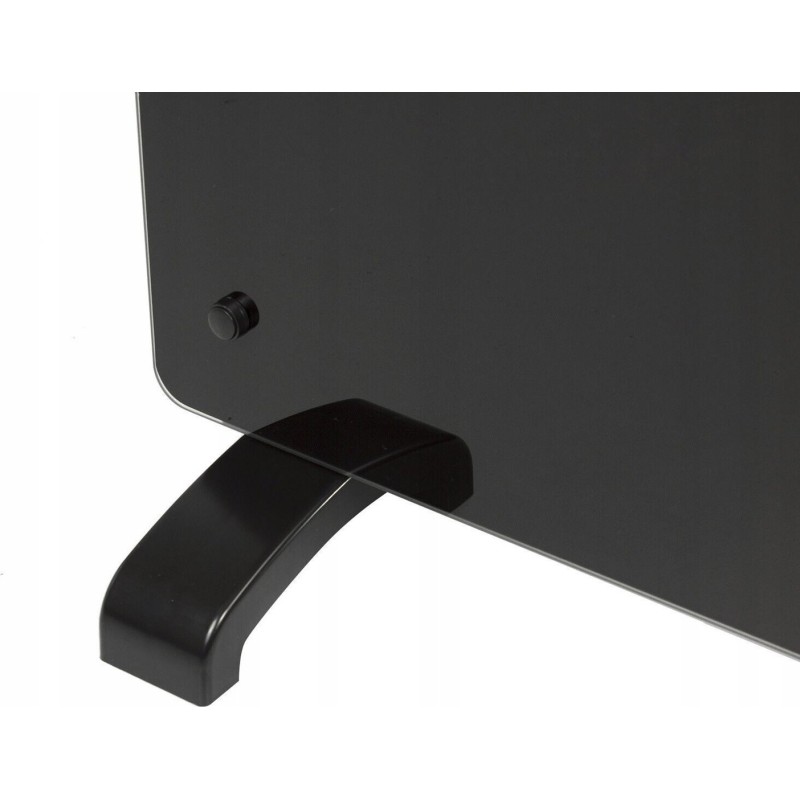 Carruzzo Q20F1 Glass panel heater black