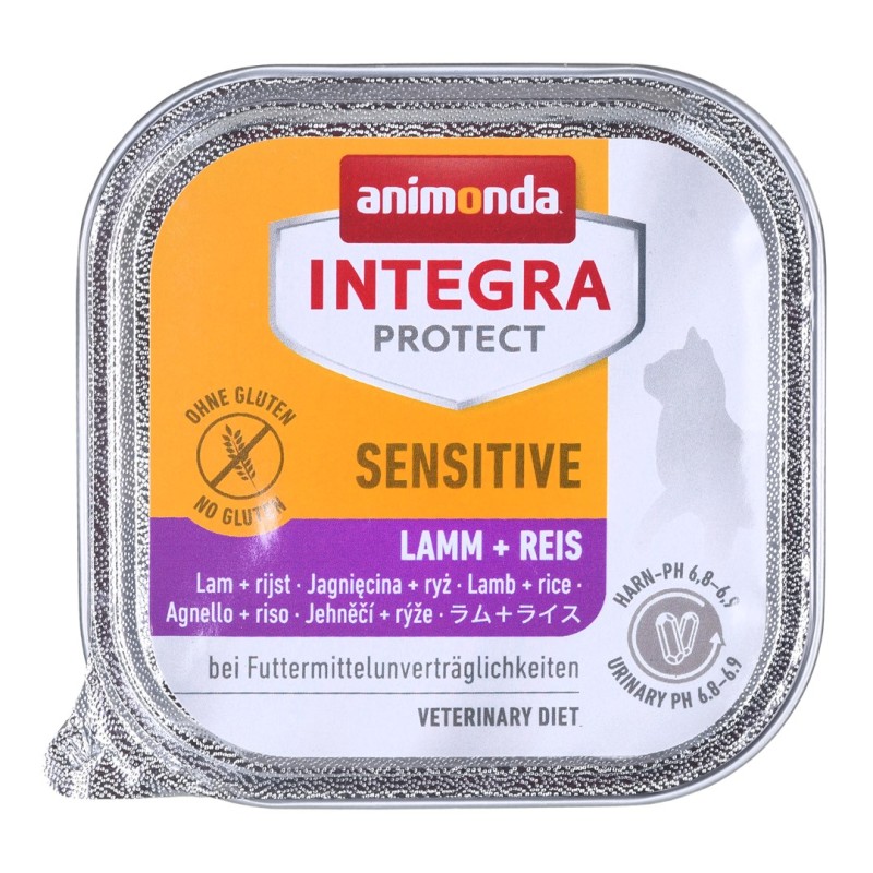 ANIMONDA Integra Protect Sensitive Lamb with rice - wet cat food - 100g ANIMONDA Integra Protect Sensitive Lamb with rice - wet cat food - 100g