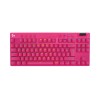 Logitech G PRO X TKL keyboard Gaming RF Wireless + Bluetooth QWERTY US International Pink Logitech G PRO X TKL keyboard Gaming RF Wireless + Bluetooth QWERTY US International Pink