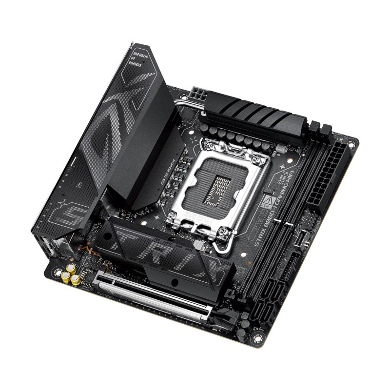 ASUS ROG STRIX B860-I GAMING WIFI Intel B860 LGA 1851 (Socket V1) mini ITX ASUS ROG STRIX B860-I GAMING WIFI Intel B860 LGA 1851 (Socket V1) mini ITX