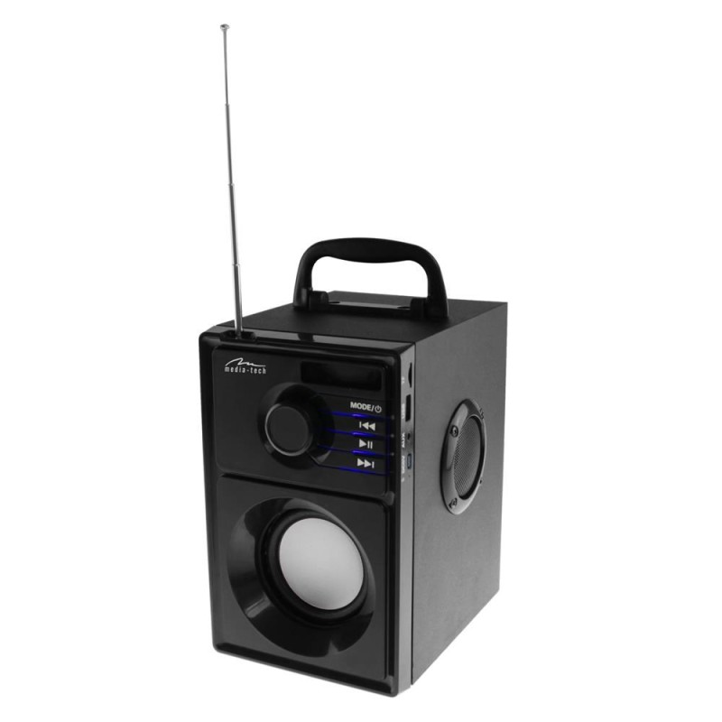 MEDIA-TECH WIRELESS BOOMBOX SPEAKER MT3179 MEDIA-TECH WIRELESS BOOMBOX SPEAKER MT3179