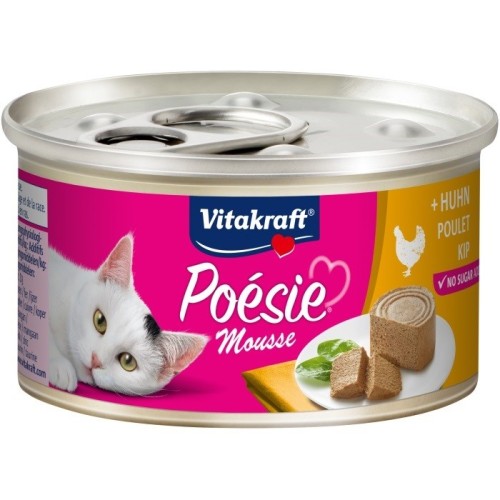 VITAKRAFT POESIE mousse chicken - wet cat food - 85 g VITAKRAFT POESIE mousse chicken - wet cat food - 85 g