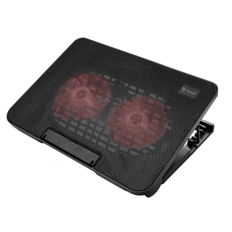 Savio COS-02 laptop cooling pad, 2 fans Savio COS-02 laptop cooling pad, 2 fans