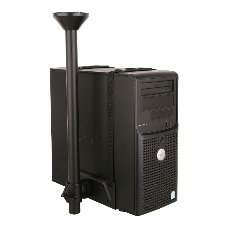 Techly ICA-CS 63 CPU holder Desk-mounted CPU holder Black Techly ICA-CS 63 CPU holder Desk-mounted CPU holder Black