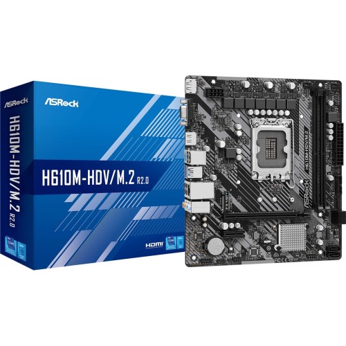 ASRock H610M-HDV/M.2 R2.0 motherboard ASRock H610M-HDV/M.2 R2.0 motherboard
