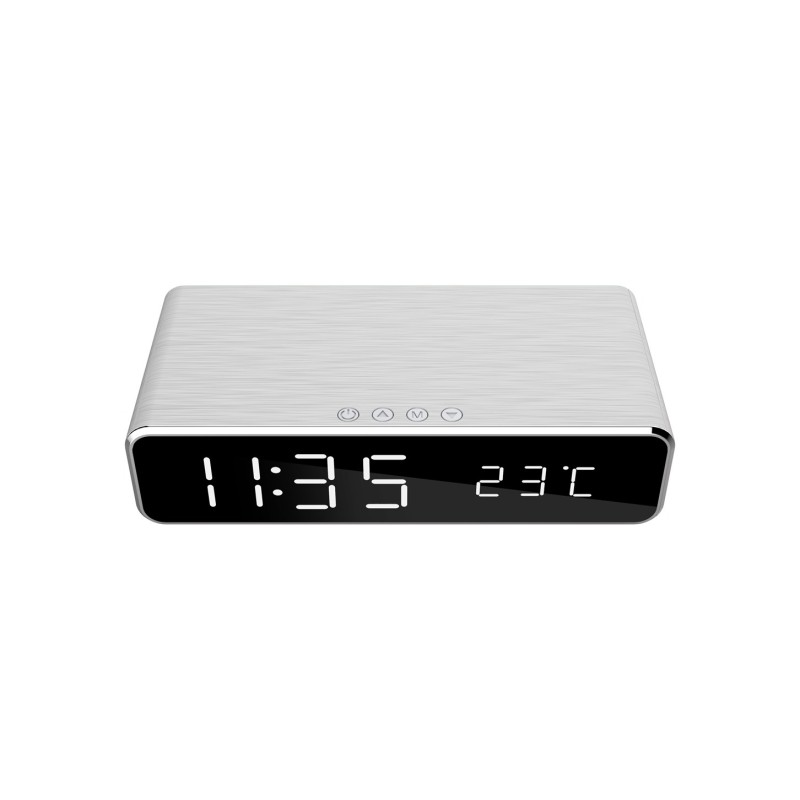 Gembird DAC-WPC-01 alarm clock Digital alarm clock Black Gembird DAC-WPC-01 alarm clock Digital alarm clock Black
