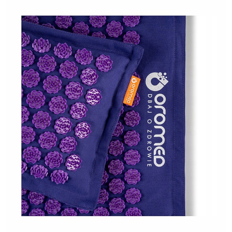 Acupressure mat ORO-HEALTH, colour purple Acupressure mat ORO-HEALTH, colour purple