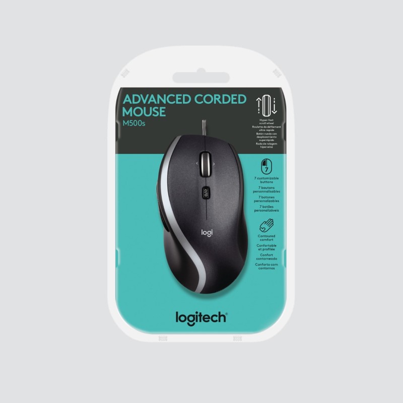 Logitech Advanced Corded M500s Logitech Advanced Corded M500s