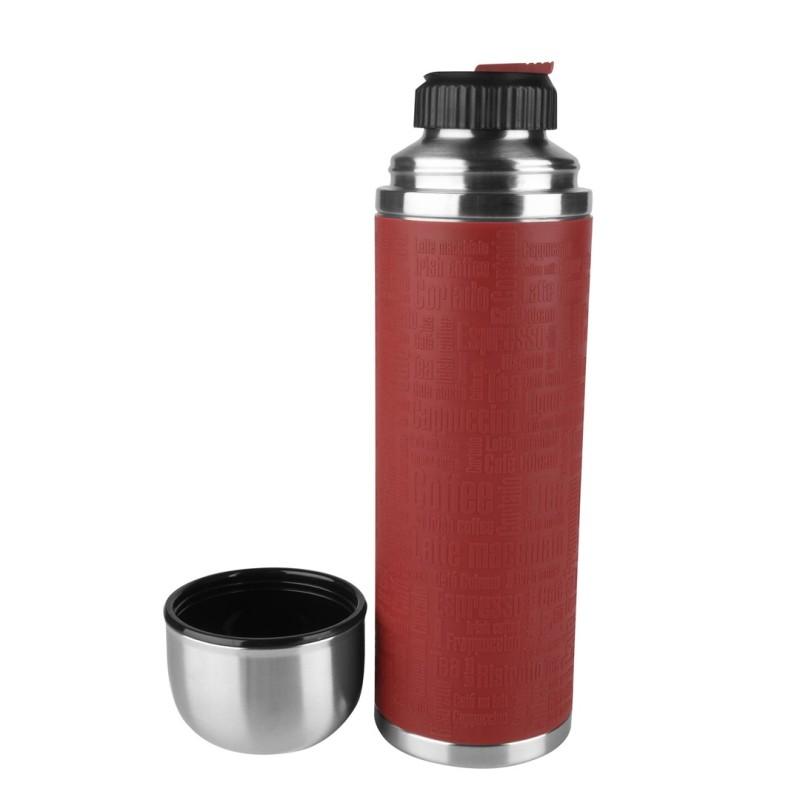 ZWILLING THERMO (39500-514-0) Thermo jug with a mug 1 liter Stainless steel Black ZWILLING THERMO (39500-514-0) Thermo jug with a mug 1 liter Stainless steel Black