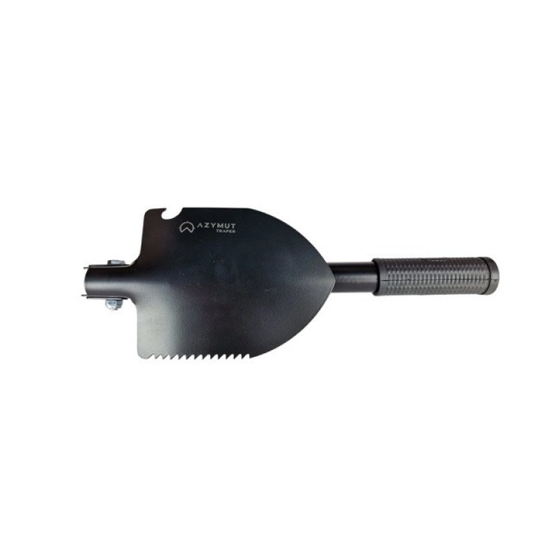 Saperka taktyczna wielofunkcyjna AZYMUT Traper czarna +pokrowiec Saperka taktyczna wielofunkcyjna AZYMUT Traper czarna +pokrowiec