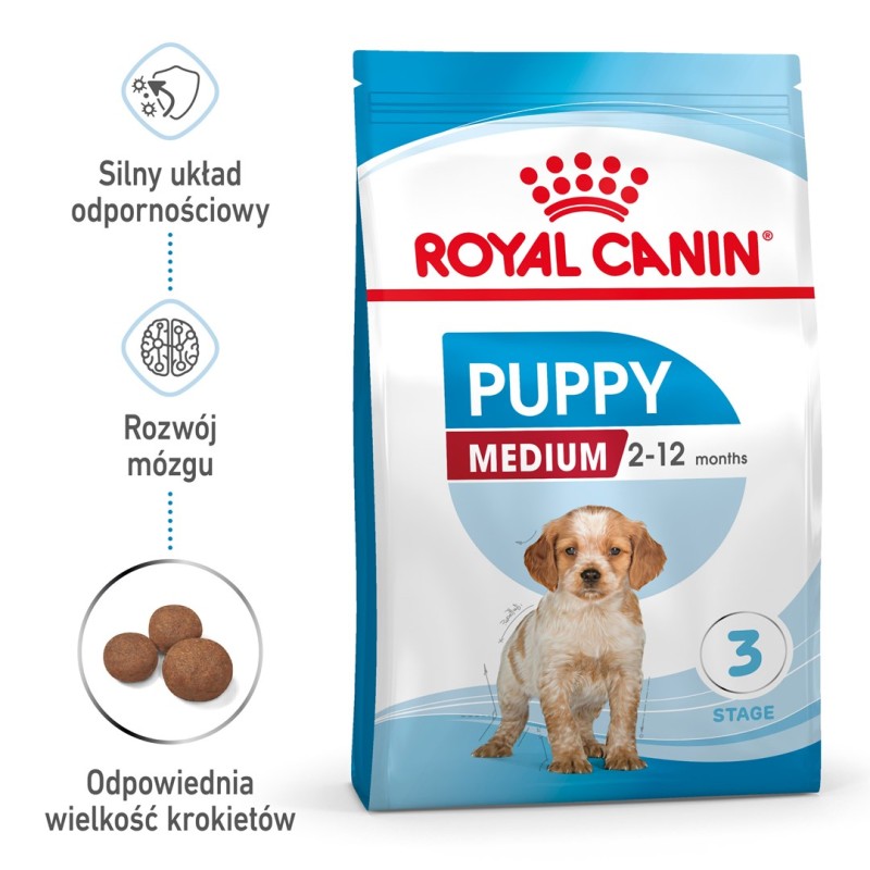 Royal Canin Medium Puppy 15 kg Vegetable Royal Canin Medium Puppy 15 kg Vegetable