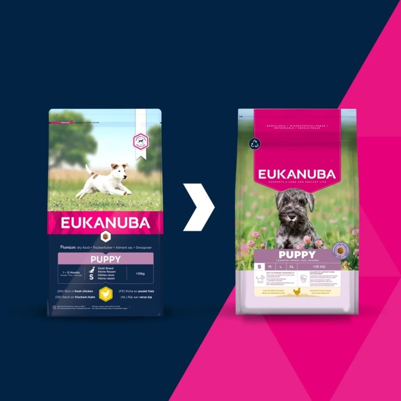 EUKANUBA Puppy Small rich in chicken 3kg