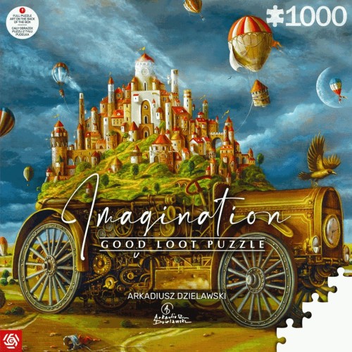 Puzzle Good Loot Imagination - Arkadiusz Dzielawski: Big Move 1000 pc(s) Puzzle Good Loot Imagination - Arkadiusz Dzielawski: Big Move 1000 pc(s)