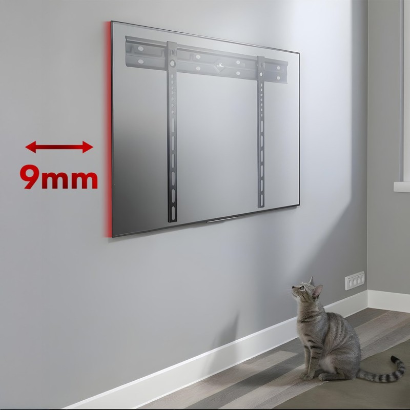 Maclean ultra flat wall mount for TV, 40-85 Maclean ultra flat wall mount for TV, 40-85