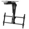 Maclean electric TV mount, ceiling mount, Tuya support, max. VESA 800x400, reg. in pos. +90°~-90°, for TV 43-86