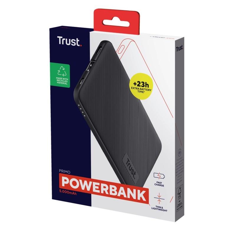 Trust Primo Lithium-Ion (Li-Ion) 5000 mAh Black Trust Primo Lithium-Ion (Li-Ion) 5000 mAh Black