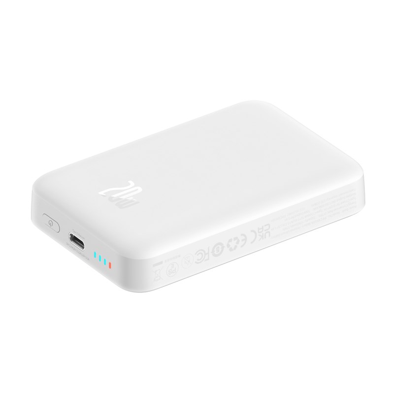 Baseus P10059001223-00 Lithium polymer (LiPo) power bank 10000 mAh Wireless charging White Baseus P10059001223-00 Lithium polymer (LiPo) power bank 10000 mAh Wireless charging White