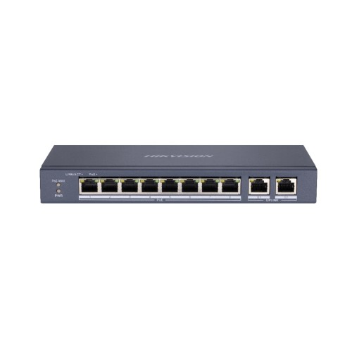 Hikvision DS-3E0310P-E/M network links Not managed L2 Fast Ethernet (10/100) PoE support Black Hikvision DS-3E0310P-E/M network links Not managed L2 Fast Ethernet (10/100) PoE support Black