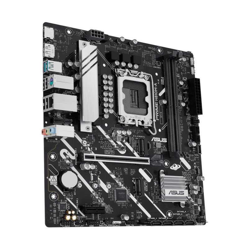 ASUS PRIME H810M-A-CSM Intel H810 LGA 1851 (Socket V1) micro ATX ASUS PRIME H810M-A-CSM Intel H810 LGA 1851 (Socket V1) micro ATX