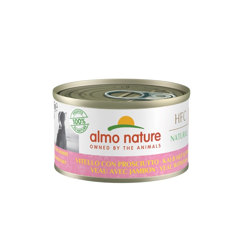 ALMO NATURE HFC Natural veal with ham - 95g ALMO NATURE HFC Natural veal with ham - 95g