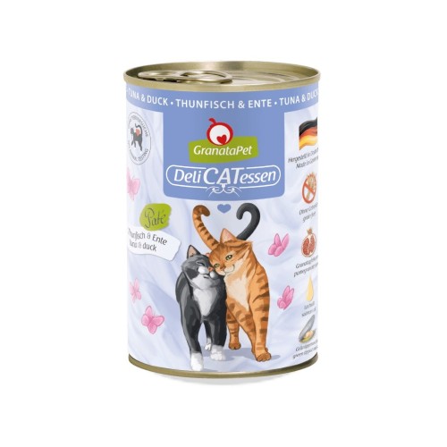 GRANATAPET DeliCATessen Tuna and duck - wet cat food - 400g GRANATAPET DeliCATessen Tuna and duck - wet cat food - 400g