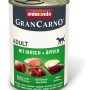 ANIMONDA GranCarno Adult Pork with venison and apple - wet dog food - 400g
