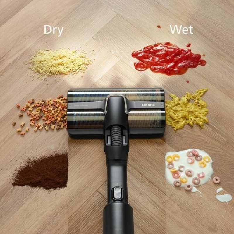 Philips XW9463/11 stick vacuum/electric broom 2-in-1 stick vacuum Battery Dry&wet Bagless Black Philips XW9463/11 stick vacuum/electric broom 2-in-1 stick vacuum Battery Dry&wet Bagless Black