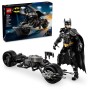 LEGO BATMAN 76273 Batman Construction Figure and the Bat-Pod Bike