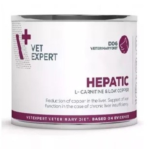 VET EXPERT Hepatic Chicken - wet dog food - 200g