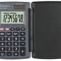 Vector KAV CH-862D pocket calculator with cover, grey