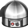 Clatronic EK 3321 egg cooker 7 egg(s) 400 W Black, Stainless steel