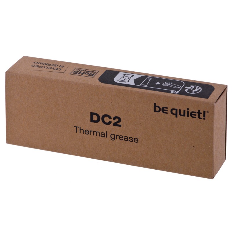 be quiet! DC2 heat sink compound Thermal paste 7.5 W/m·K 3 g be quiet! DC2 heat sink compound Thermal paste 7.5 W/m·K 3 g