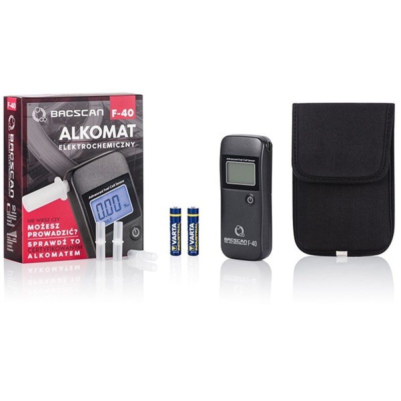 BACscan F-40 alcohol tester 0 - 4% Grey BACscan F-40 alcohol tester 0 - 4% Grey