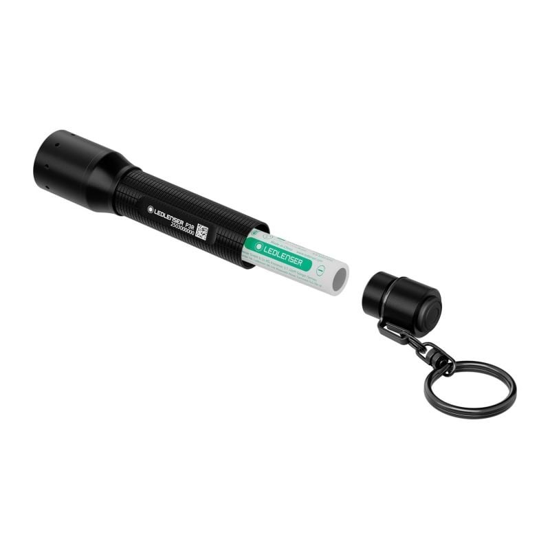 Ledlenser P3R Black Keyring flashight LED