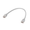Ubiquiti UACC-Cable-Patch-EL-0.3M-W networking cable Translucent, White Cat6 Ubiquiti UACC-Cable-Patch-EL-0.3M-W networking cable Translucent, White Cat6