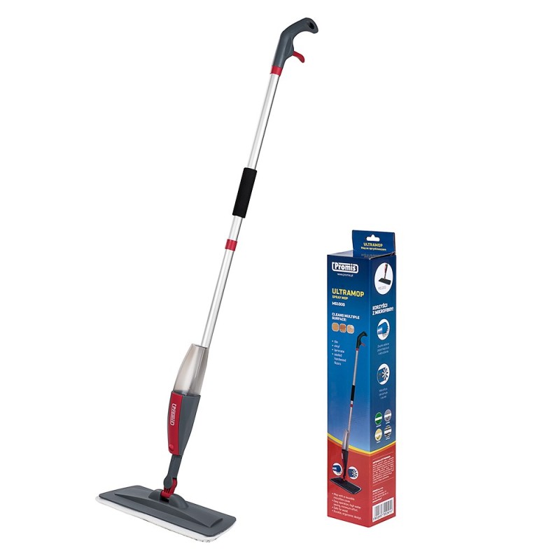 PROMIS Spray mop, grey-red PROMIS Spray mop, grey-red