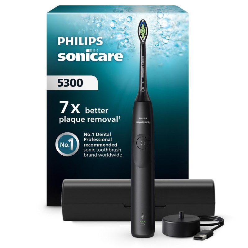 Philips Series 5300 HX7101/02 Rechargeable Sonic Electric Toothbrush