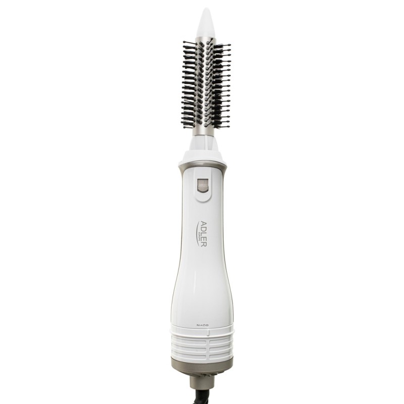 ADLER AD 2027 white hair dryer and curling iron