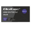 Qoltec 51797 Active HDMI Splitter 2 x HDMI 4K x 2K | 6Gb/s | 60Hz Qoltec 51797 Active HDMI Splitter 2 x HDMI 4K x 2K | 6Gb/s | 60Hz