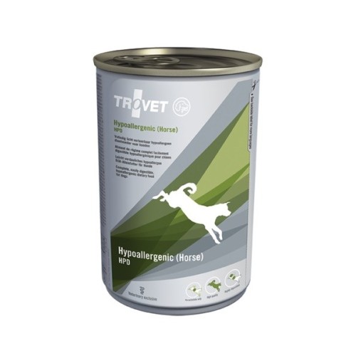 TROVET Hypoallergenic HPD with horse - Wet dog food - 400 g TROVET Hypoallergenic HPD with horse - Wet dog food - 400 g