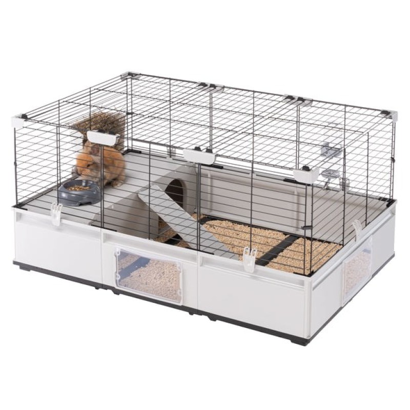 FERPLAST Modular 2 - cage for rabbit and domestic guinea pig - 109 x 72 x 56cm FERPLAST Modular 2 - cage for rabbit and domestic guinea pig - 109 x 72 x 56cm