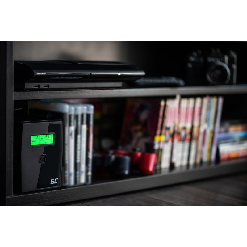 Green Cell UPS08 uninterruptible power supply (UPS) Line-Interactive 1000 VA 700 W 4 AC outlet(s) Green Cell UPS08 uninterruptible power supply (UPS) Line-Interactive 1000 VA 700 W 4 AC outlet(s)