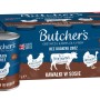 BUTCHER'S Original Mega pack mix with vegetables in gravy- wet dog food - 6 x 400g