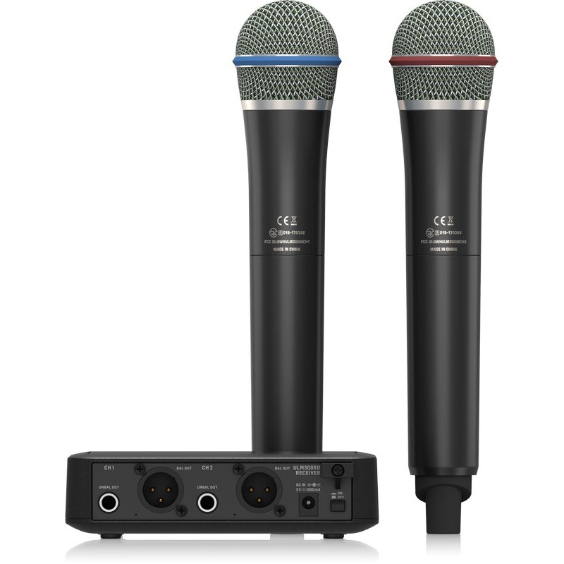 Behringer ULM302MIC - Mikrofon bezprzewodowy 2,4 GHz podwójny Behringer ULM302MIC - Mikrofon bezprzewodowy 2,4 GHz podwójny