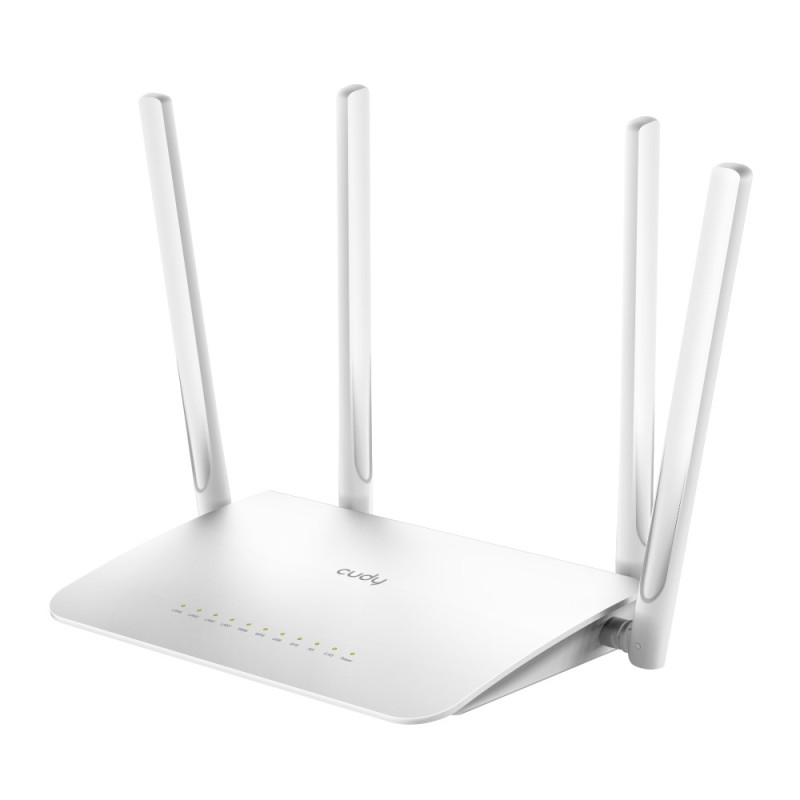 Cudy WR1300 wireless router Gigabit Ethernet Dual-band (2.4 GHz / 5 GHz) White Cudy WR1300 wireless router Gigabit Ethernet Dual-band (2.4 GHz / 5 GHz) White