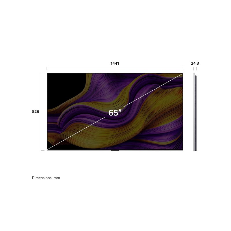 LG OLED65G51LW TV 165.1 cm (65 LG OLED65G51LW TV 165.1 cm (65