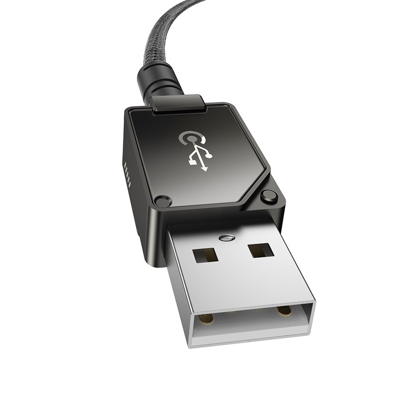 Baseus Unbreakable USB A to iP cable 1 m 5V-2.4A Black Baseus Unbreakable USB A to iP cable 1 m 5V-2.4A Black